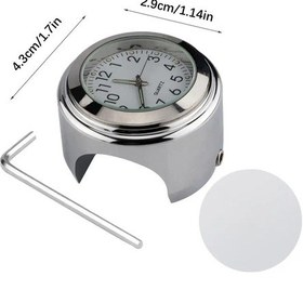 Resim 22-25mm Motosiklet Gidonu İzle Motosiklet Saat Su Geçirmez Motosiklet İzle Red Diğer 