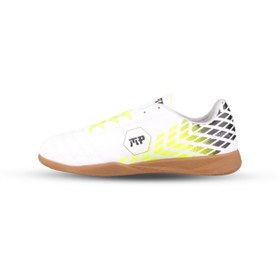 Resim M.P. Erkek Bağcıklı Beyaz Futsal Ayakkabısı 