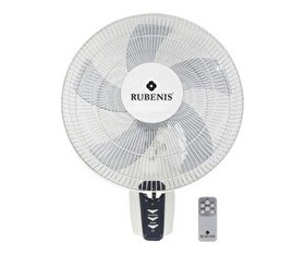 Resim Rubenis RBSR-80 Duvar Tipi 40 CM Kumandalı Vantilatör 75 W Beyaz 
