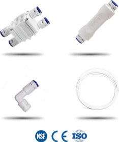 Resim Sulook Su Arıtma Cihazı Yenileme ve Bakım Kiti Shut Off Flow Valfe 