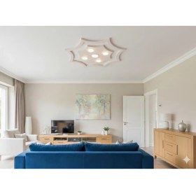 Resim Motifpiyer Tavan Spot Göbegi-Motifli-Sekizgen-İçegri-duz-86cm-Dış-Çitali 