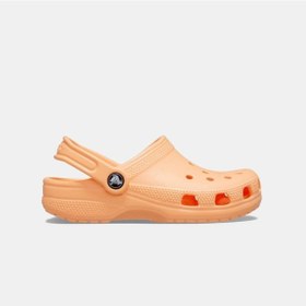 Resim Crocs Classic Clog Çocuk Terlik Turuncu - Beyaz 