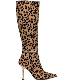 Resim Miss Park Moda Pm543 K1015-1 Kadın Topuklu Çizme Siyah Siyah 