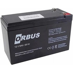 Resim Orbus 12v 9ah Kuru Akü 