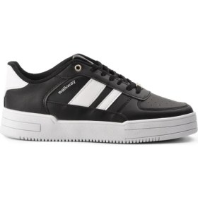 Resim Walkway Sandy Siyah-Beyaz Erkek Sneaker 