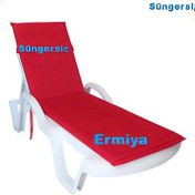 Resim Süngersiz Şezlong Kılıfı İmpertex Kumaş Silinebilir 180 55 5 Cm 