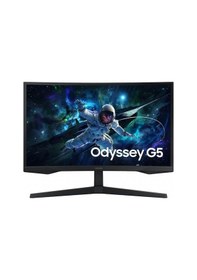 Resim Samsung Uyumlu Odyssey G5 G55c 27" 1 Ms 2K 165 Hz LS27CG552EUXUF Monitör (Yenilenmiş) 