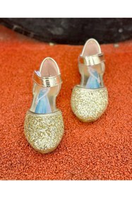 Resim Surpie Shoes Karakterli Çocuk Babet, Pullu Çocuk Babet 