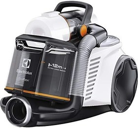 Resim Electrolux EUFC8ALRGY UltraFlex Torbasız Elektrikli Süpürge | 12 m Erişim Mesafesi, Kolay Boşaltılabilir Toz Haznesi, Motion Control Sistemi, Yıkanabilir Hijyen Filtresi | Turbo Cyclonic Technology 