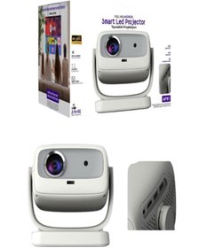 Resim DEANB APR01 4K UHD Taşınabilir LED Projeksiyon | Full HD, 2.4+5G Wi-Fi | Ev Sineması Deneyimi 