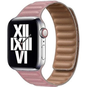 Resim Apple Uyumlu Watch 44mm Krd-34 Deri Kordon 