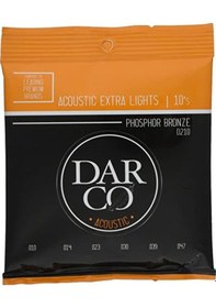 Resim Martin Darco D210 Extra Light Akustik Gitar Teli 0.10 - 0.47 