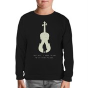 Resim Sherlock - Get Out Siyah Çocuk Sweatshirt 