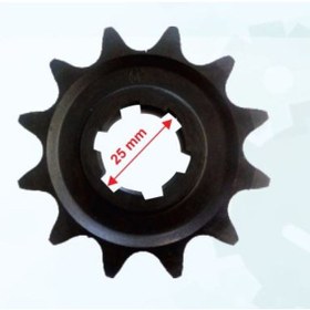 Resim Atv Ön Dişli 520-12T Iç 25 Mm Öm 