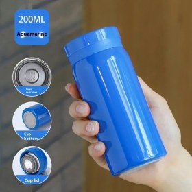 Resim Acker Paslanmaz Çelik Yalıtımlı Kupa Mini Cep Kupa Akıllı Ekran Kupa (Yurt Dışından) 