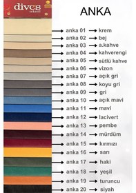 Resim Anka Serisi Premium Silinebilir Döşemelik Kumaş Krem 