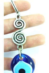 Resim cuaderno Nazar Boncuğu Cam El Yapımı Anahtarlık/araba Dikiz Ayna Süsü Hediyelik Aksesuar 