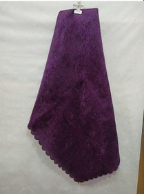 Resim Madame Blue Süngerli Koltuk Çekyat Örtüsü Damar Desenli 