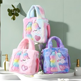 Resim 1 adet Çocuklar için Messenger Çantası, Rahat Crossbody Çantası, Çeşitli Çeşitler, Hediye için İdeal Seçim 