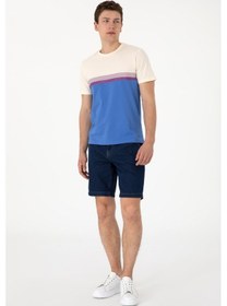 Resim U.s. Polo Assn. Erkek Mavi Şort Jean 50304320-dn0013 Blue Rınse 