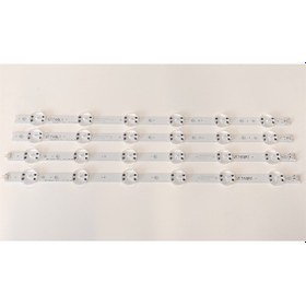 Resim LG 49UJ651V LED Bar Takım 49 V17 ART3 2862 REV0.2 LC490DGG FK M4 4 