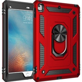 Resim Kny Apple Ipad Air Için Çift Katmanlı Yüzüklü Manyetik Standlı Vega Kapak 
