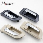 Resim Bir Çift Siyah-araba İç İç Kapı Kolu, İç Kollar Ön Arka Sol Sağ Büyük İçin 