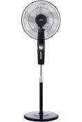 Resim Yui F49 Siyah 16 Inç 50w 4 Kademe 5 Pervane Döner Başlıklı Vantilatör 