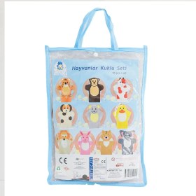 Resim MCM Group AND-5002 Hayvanlar Kukla Seti 10'lu 