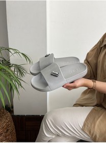 Resim Behtah Kundura Erkek 2 Cross Süs Hediyeli Yumuşak Taban Havuz Sahil Plaj Günlük Yumuşak Islak Zemin Terliği 