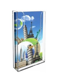 Resim 1/3 A4 Duvar Tipi Cep Akrilik Broşürlük Föylük (10,5X21) 