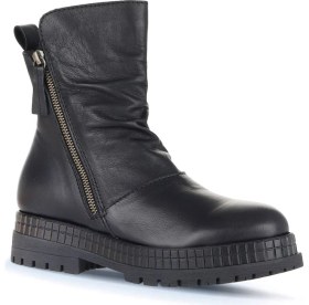 Resim Bueno Shoes Siyah Deri Kadın Düz Bot 01WT3800 01WT3800 
