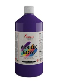 Resim Red Rose Mor Akrilik Boya 1 KG 
