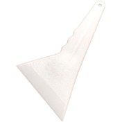 Resim CARSPEC Kısa Saplı Eğik Ince Ragle Cam Filmi Çekme Aparatı Beyaz 23x13cm 