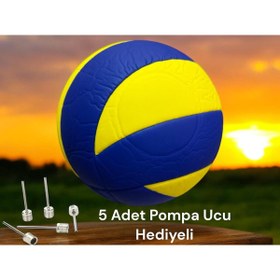 Resim Gök Sports Voleybol Topu Soft Touch Yapıştırma Yumuşak Yüzey 8 Panel 5 Numara Öğretici Okul Voleybol Topu 