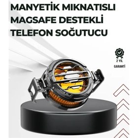 Resim Terrien Telefon Soğutucu | LED Işık Efektli | Power Aparatlı | Sessiz ve Taşınabilir Model 