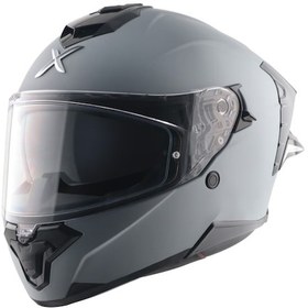Resim Axor Brutale Dual Spoiler Motosiklet Kaskı Nardo Gri 