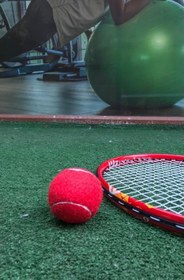 Resim 1 Adet Antrenman Tenis Topu Kırmızı 