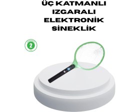 Resim Zero Land Hnrlishp Pil ile Çalışan Elektronik Sinek Öldürücü - Çocuk ve Evcil Hayvan Dostu Tasarım 