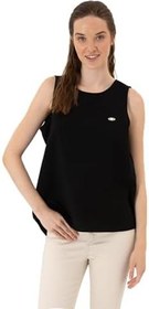 Resim U.S. Polo Assn. Kadın Siyah Gömlek Kısa Kollu 50306458-VR046 