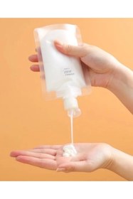 Resim Epilons Pratik 3 Adet 100ml Krem Şampuan Kabı Tekrar Kullanılabilir Set 