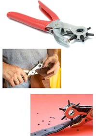 Resim NOYİSKA Çok Fonksiyonlu Kemer Delme Pensesi Deri Saat Kayışı Kemer Için Kullanışlı Delik Açma Aracı 