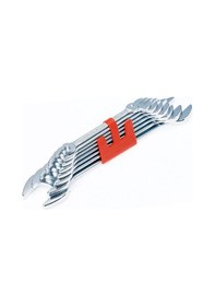 Resim İzeltaş İki Ağız Anahtar Takımı Kısa Boy 8'Li 6-22Mm 