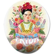 Resim Frida Bilek Destekli Mousepad Model - 3 Oval 