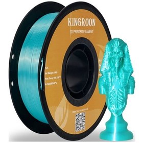 Resim Kingroon Silk Pla Filament - Yeşil - 1.75mm - 1kg 