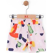 Resim Kız Bebek Clown Şort Coral Çok Renkli 