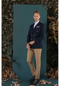 Resim Efor C 657 Slim Fit Lacivert Spor Ceket Lacivert 