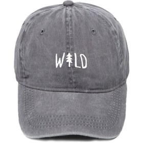 Resim Genel Markalar Wild Desenli Yıkamalı Beyzbol Kep 