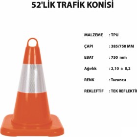 Resim Karaköy Tedarik Trafik Konisi 
