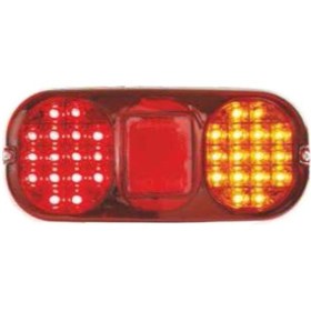 Resim Led İş Makinası Stop Lambası Kablolu 24V 